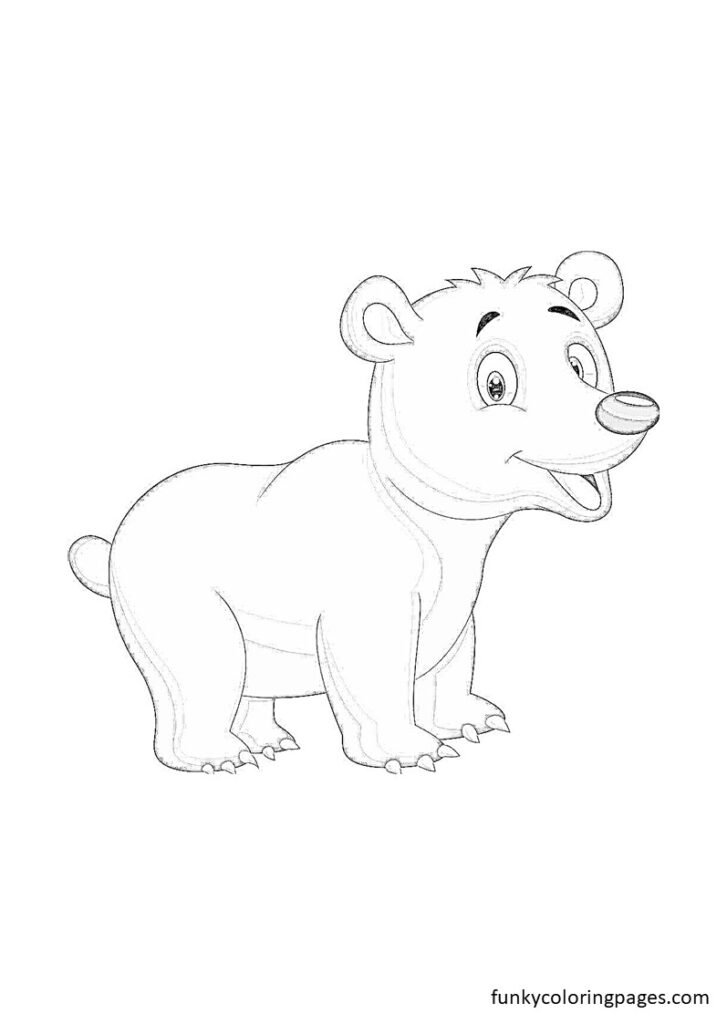 bears coloring pages