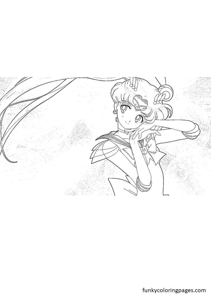 sailor moon coloring pages