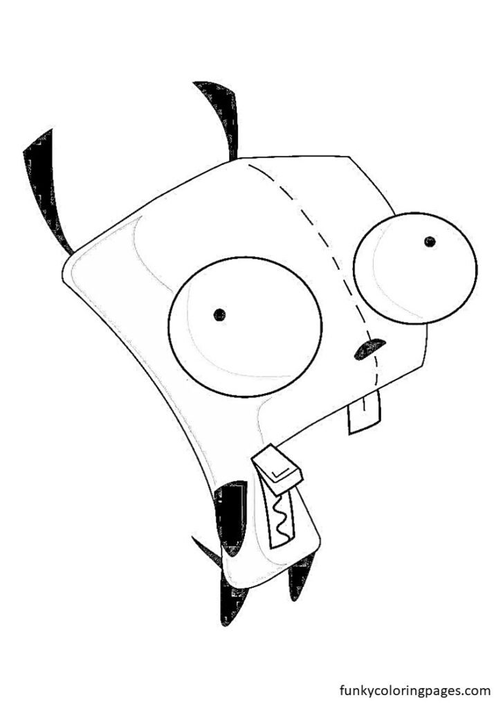 gir coloring pages