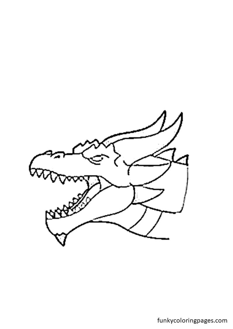 32 Dragon Coloring Pages for Download and Print for Free - Funky ...